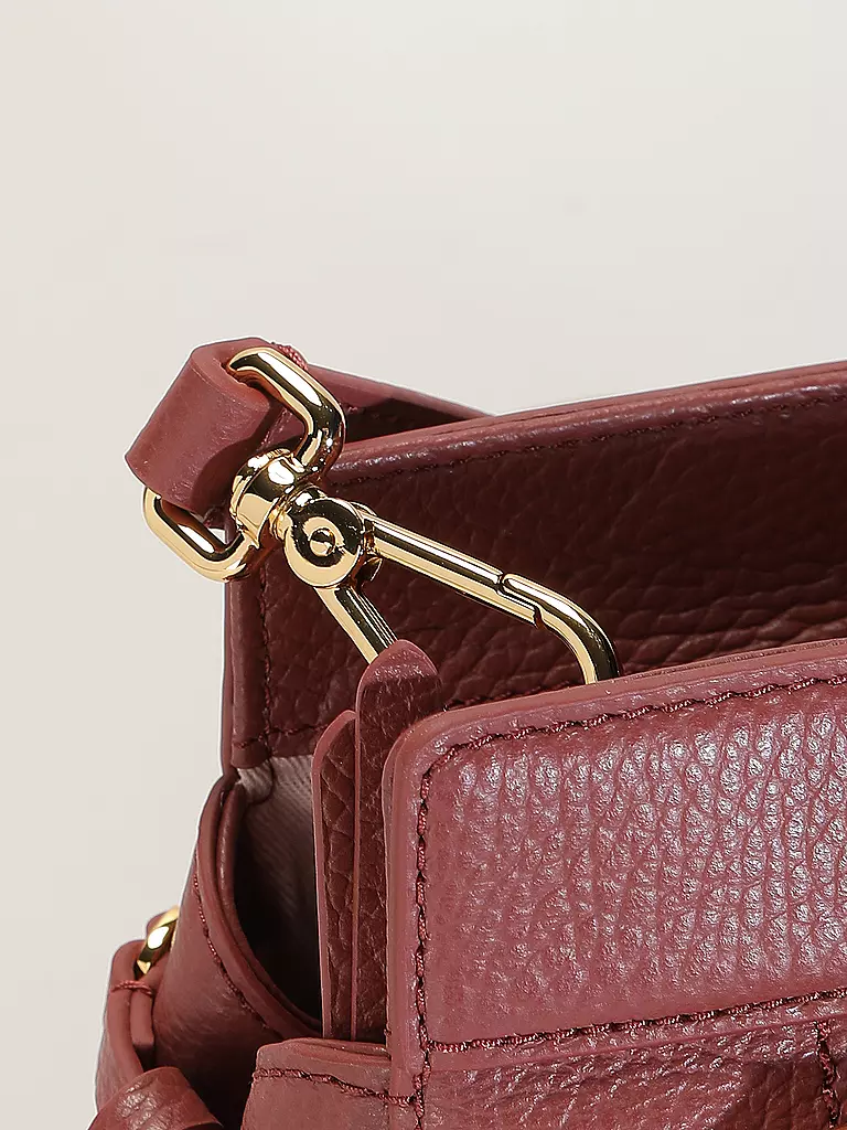 COCCINELLE Ledertasche - Henkeltasche COCCINELLEYORK Small rot