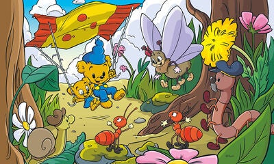 Kärnan Bamse Og Verdens Minste Eventyr Bokspuslespill 100 Brikker