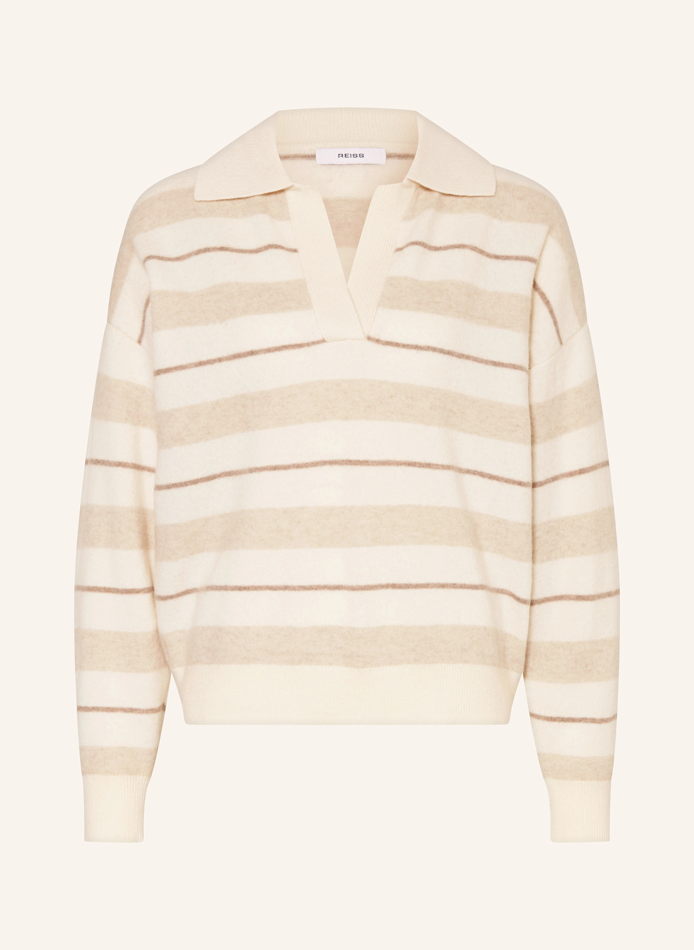 REISS Strick-Poloshirt
