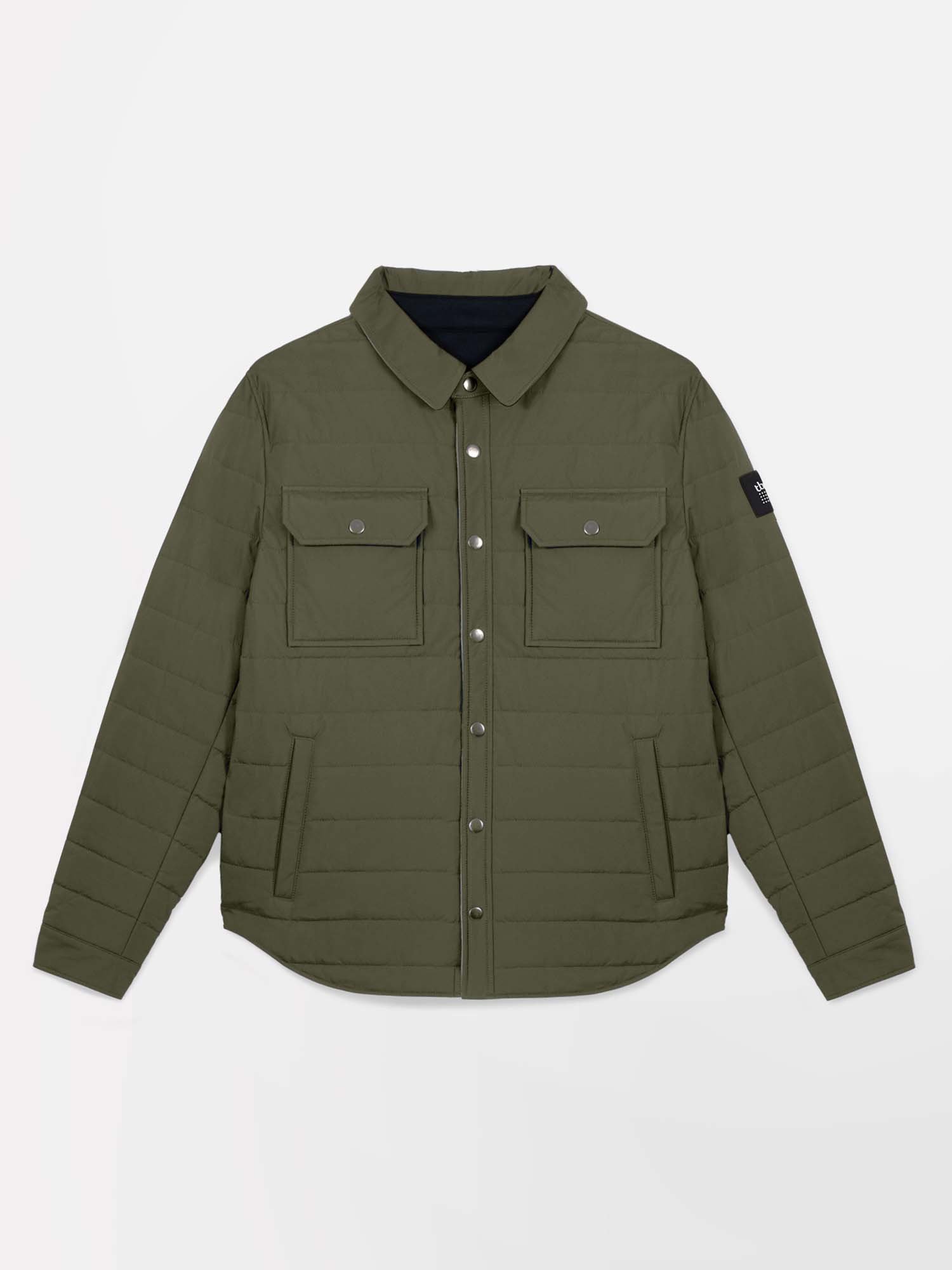 Veste Homme Reversible 4 poches Marine et Kaki