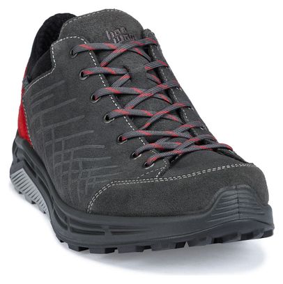 Chaussures de Randonnée Hanwag Coastrock Low Gris/Rouge