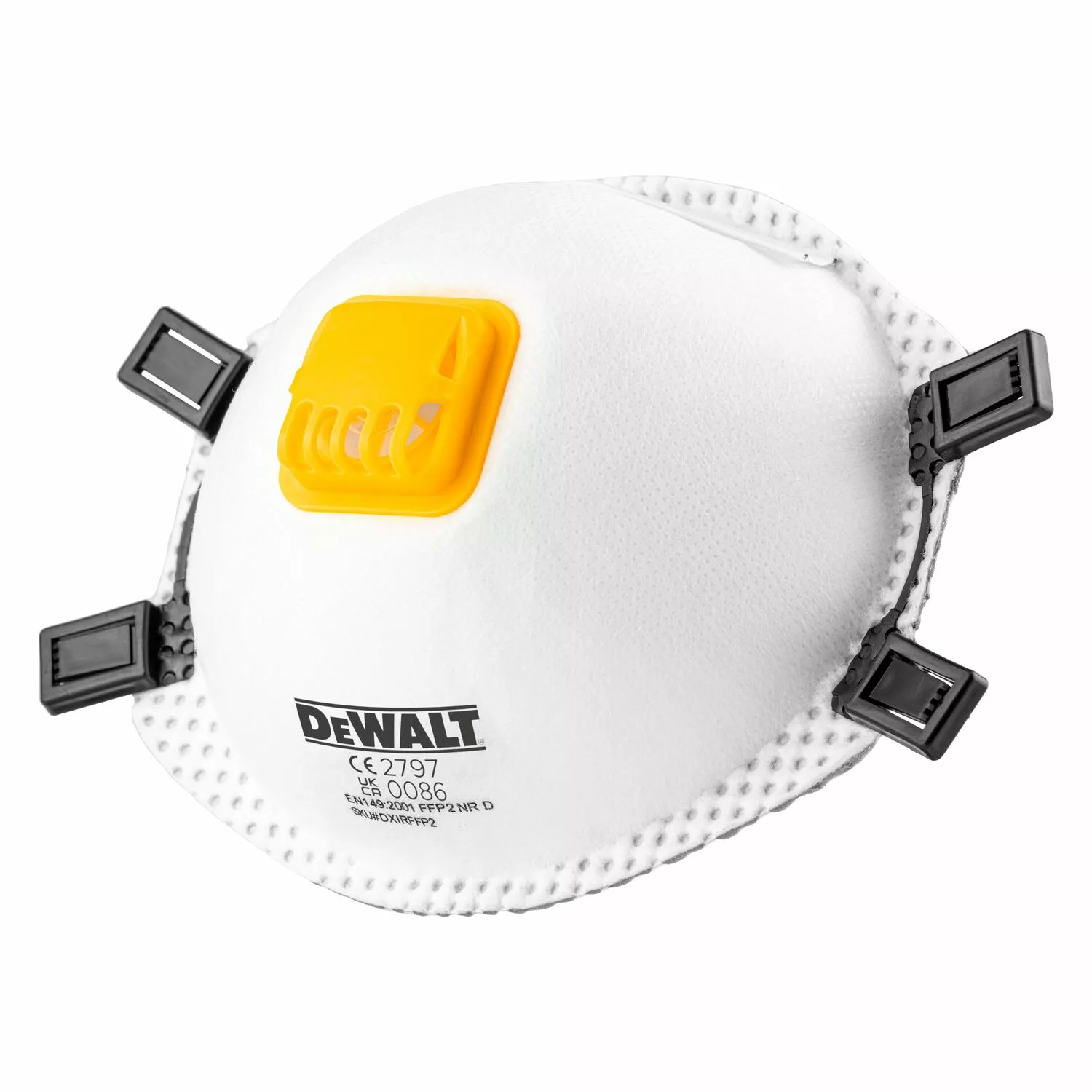 DeWalt DXIRFFP22 FFP2 Wegwerp Stofmasker - 2 stuks