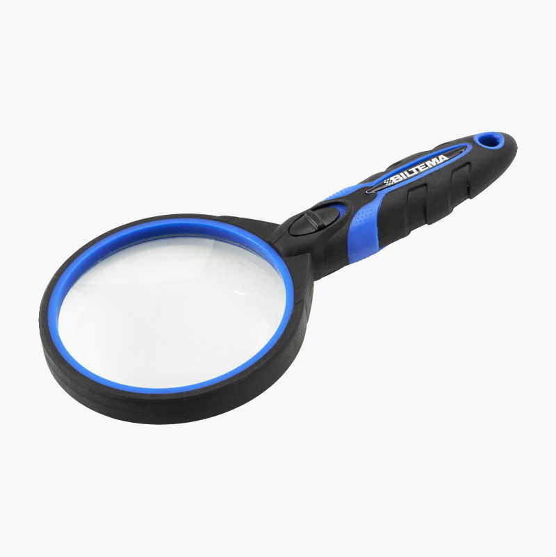 FORSTØRRELSESGLASS MED LED-LYS