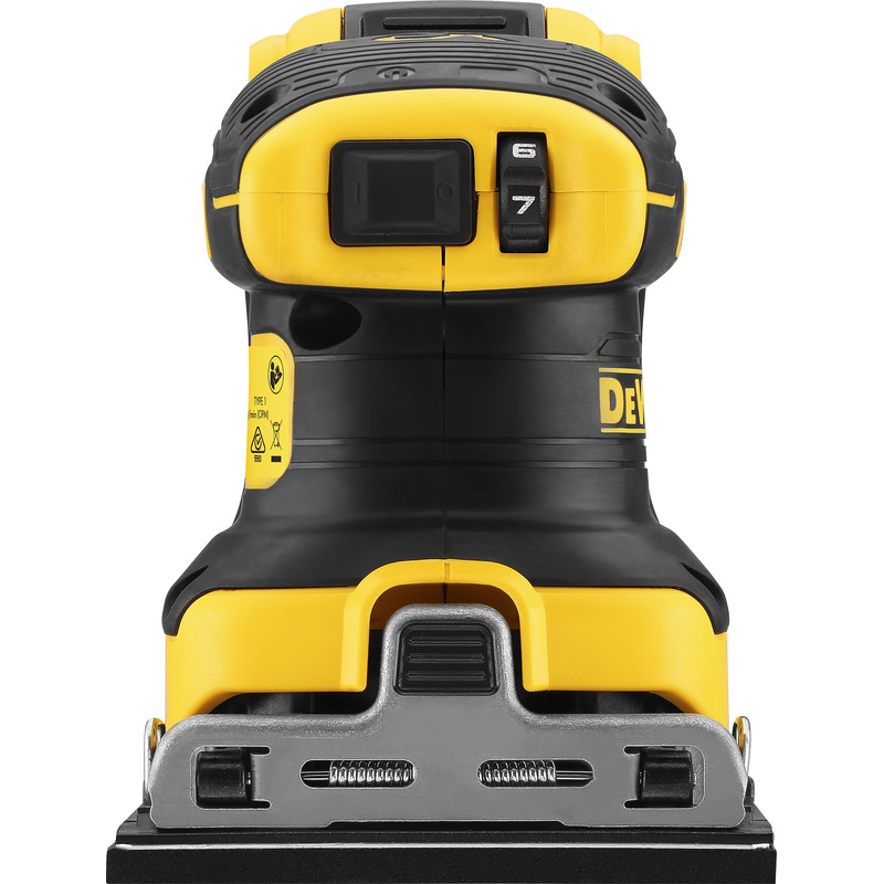 DeWALT DCW200NT-XJ 18V XR 1/4" accu vlakschuurmachine (body) 18V Li-ion