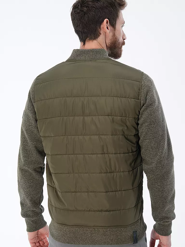 RAGWEAR Sweatjacke HALLAMR  olive