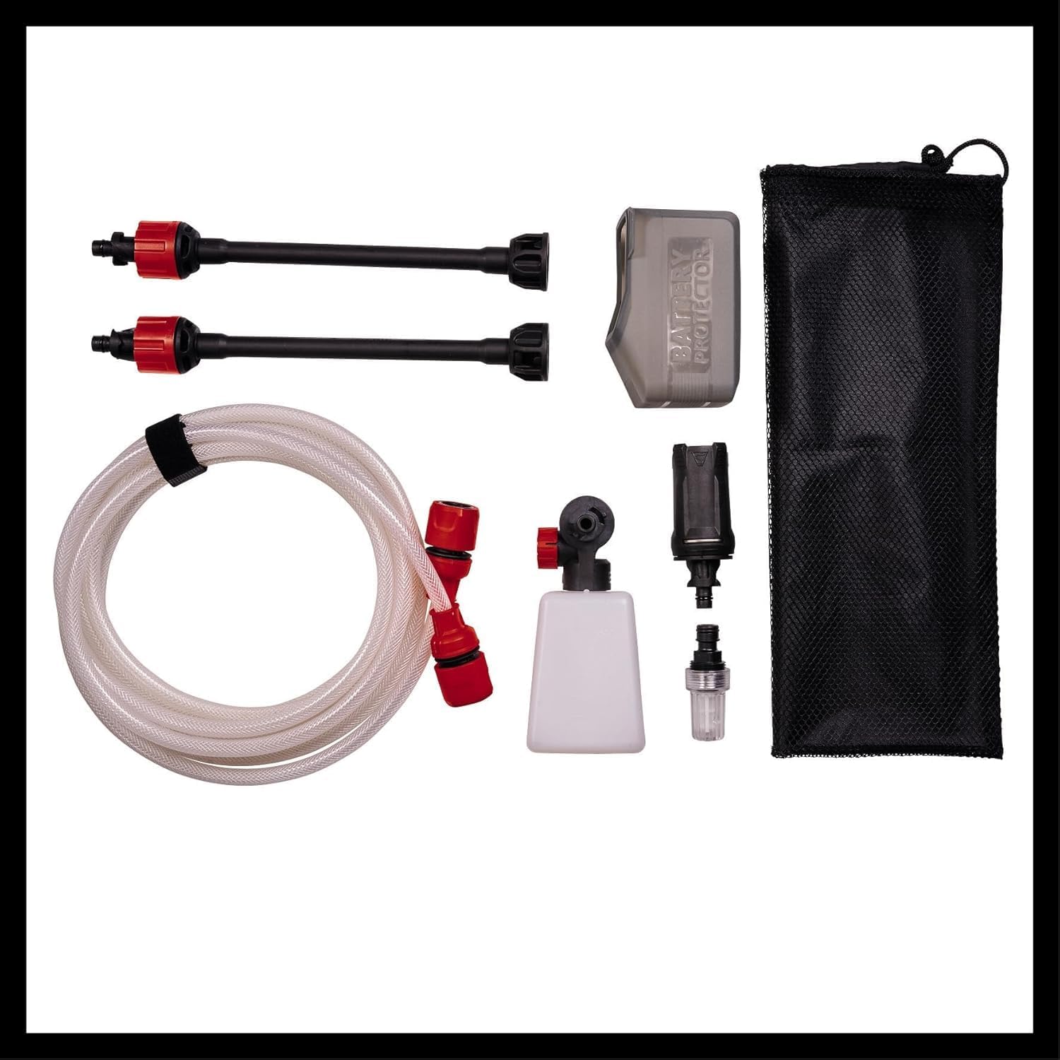 Einhell Akku-Druckreinigerpistole Hypresso 18/24 Li-Solo Power X-Change (18 V, 24 bar, zur mobilen Reinigung und Bewässerung, 240 L/h, inkl. Zubehör, ohne Akku)