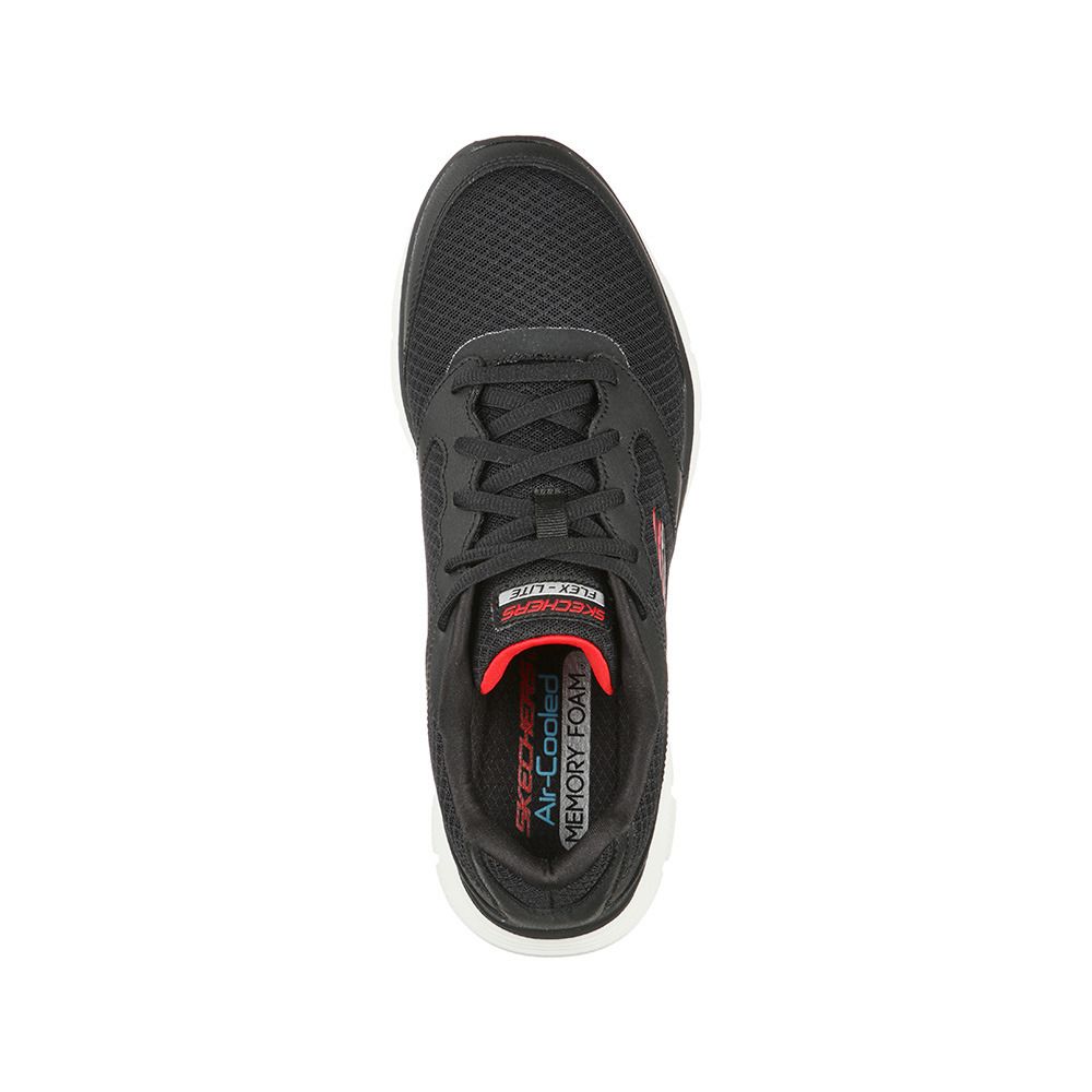 Skechers FLEX ADVANTAGE 4.0 - Chaussures training Homme black/red