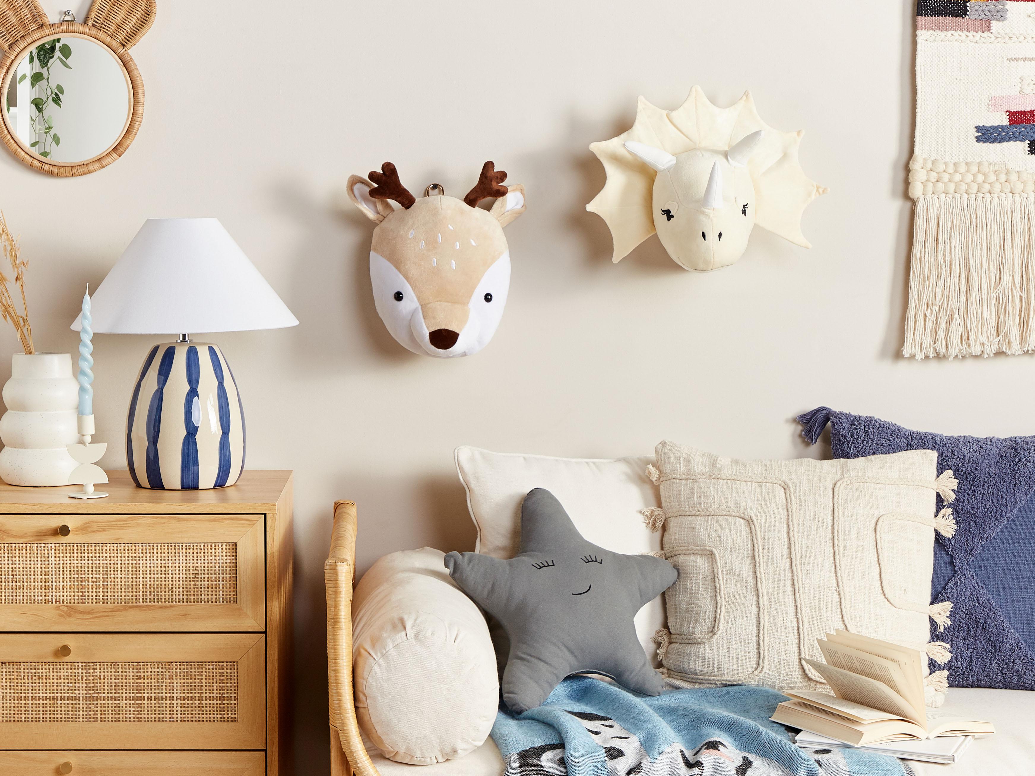 Wanddecoratie voor kinderen Hert BAMBI 30 cm Beige