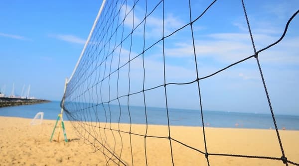 Volleyballnett med Oppbevaringspose - 9.5 meter