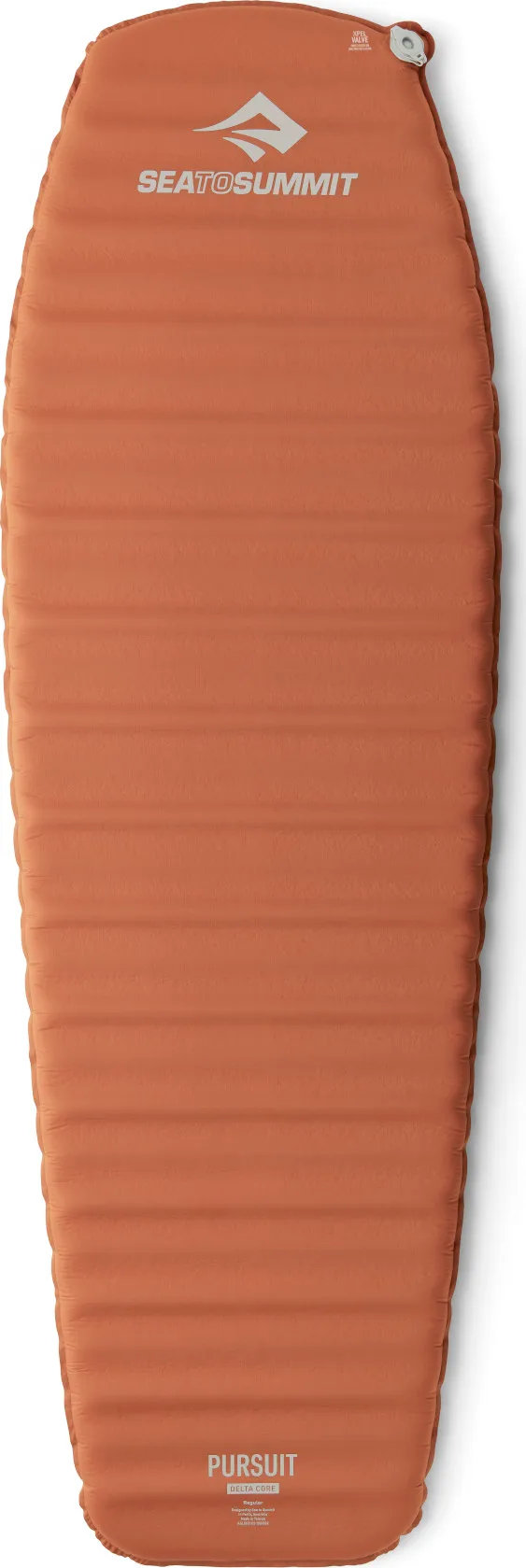 Sea To Summit Sleep Mat Self Inflated Pursuit Regular Contour Bombay Brown