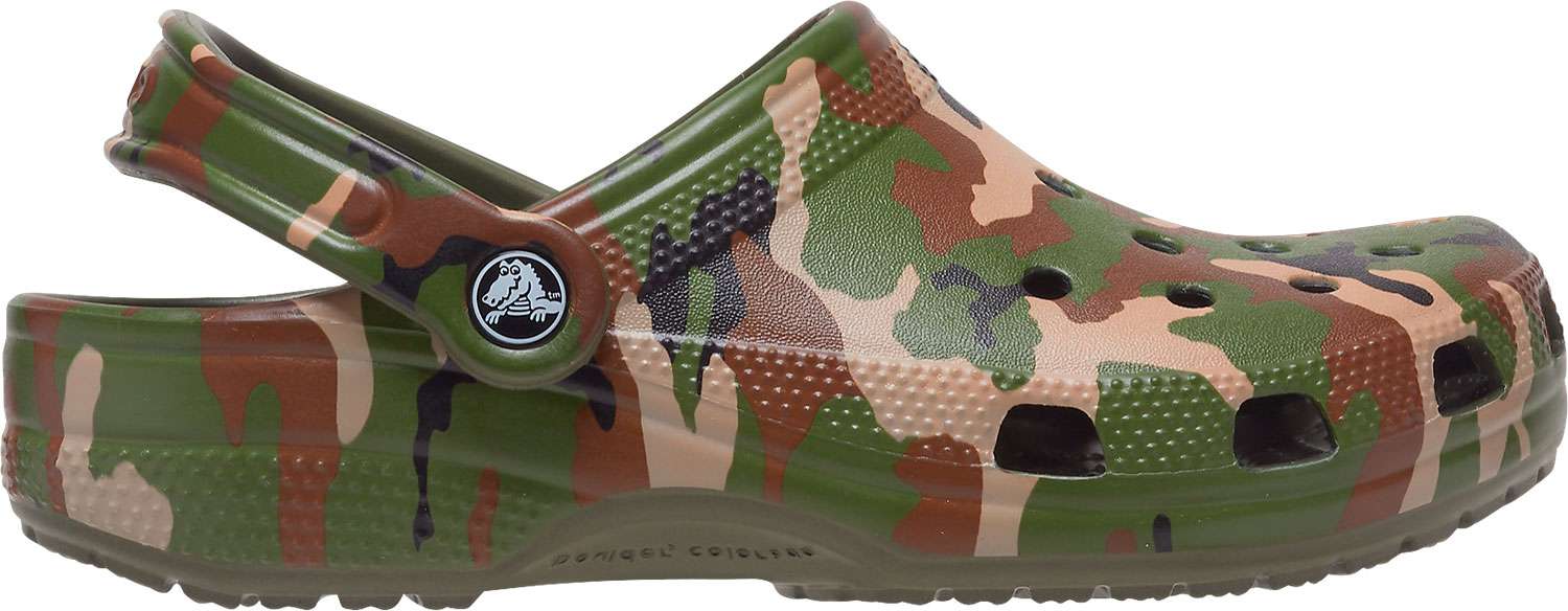 Crocs Classic Printed Camo Clog Unisex Allround Schuh