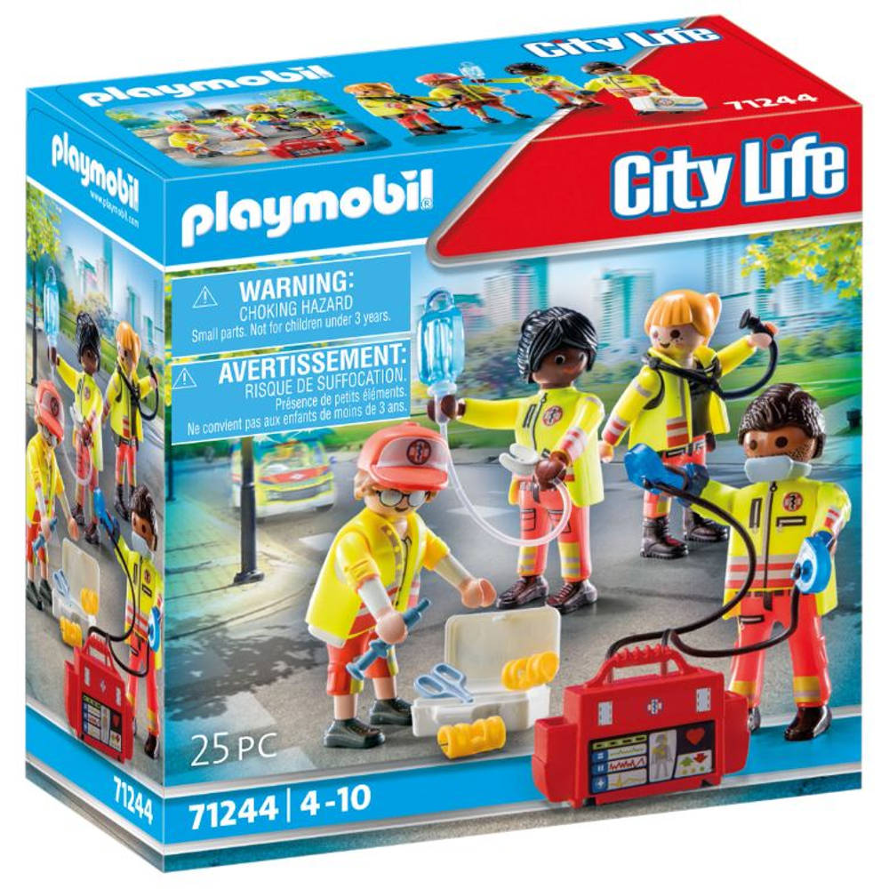 PLAYMOBIL City Life reddingsteam 71244
