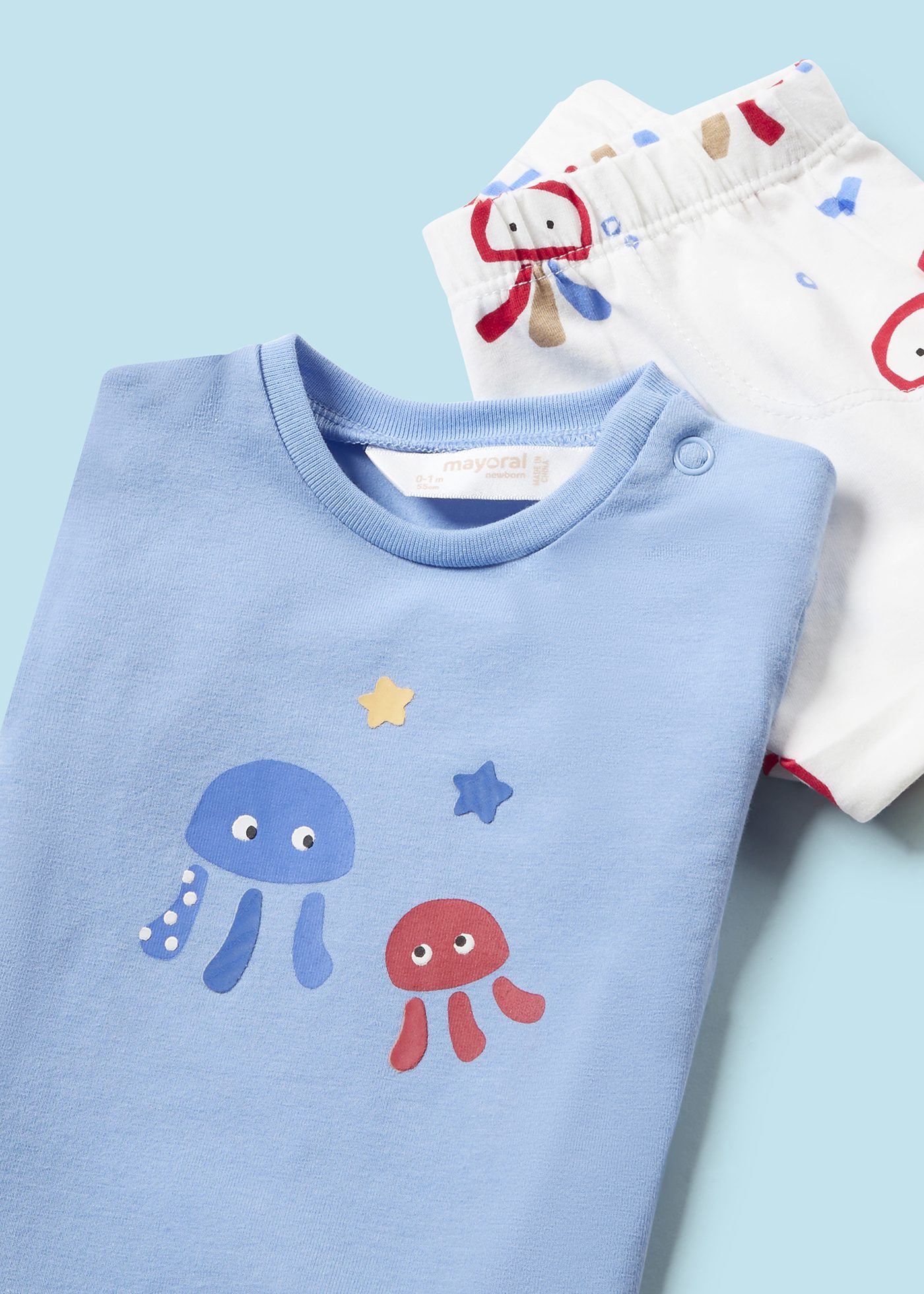 Conjunto de 4 peças Better Cotton para recém-nascidos Kale