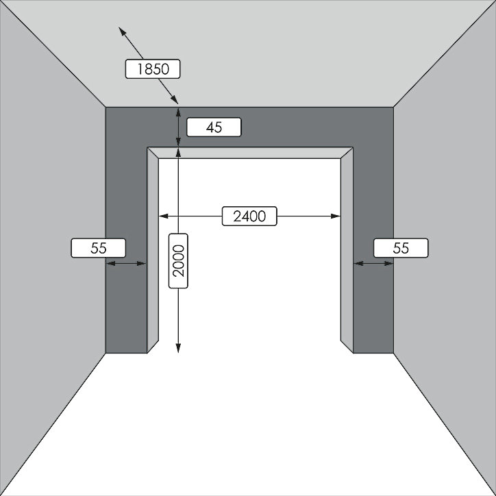 Porte de garage basculante acier GoodHome blanc RAL 9010 avec portillon - L.240 x h.200 cm - manuelle (pré-montée)