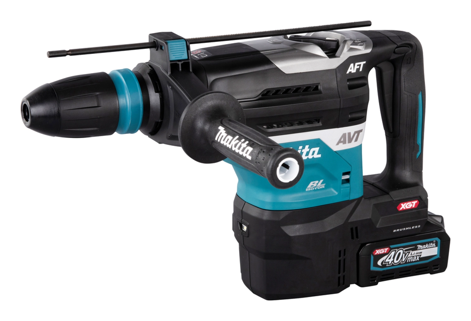 Makita HR005GM202 XGT 40V Max Li-ion Accu Combihamer set (2x4,0 Ah) met AWS zender, in koffer
