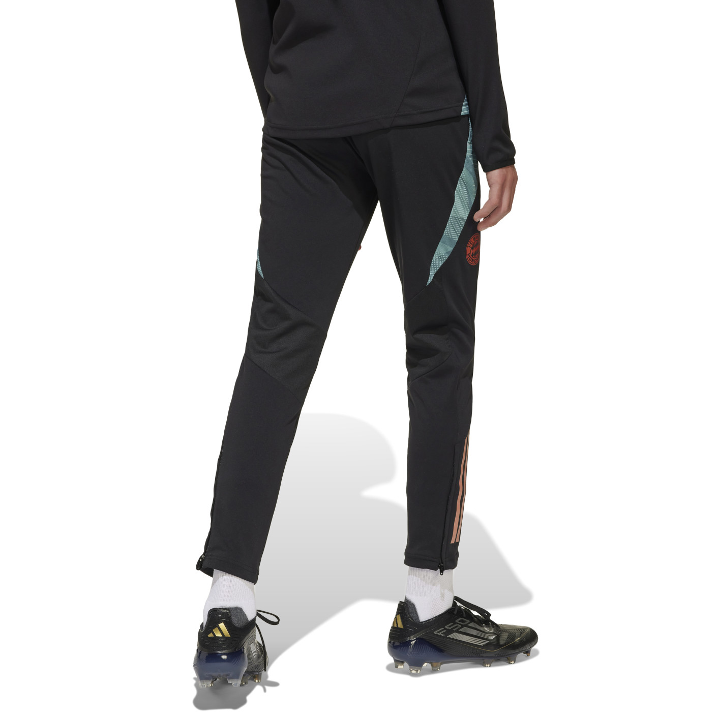 Adidas Bayern München Trainingsbroek 2024-2025 Kids Zwart Groen Brons