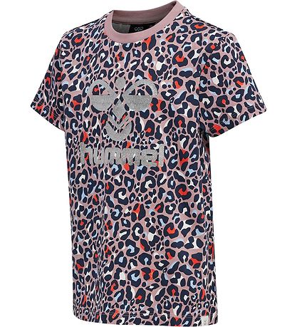 Hummel T-Shirt - hmlLeo - Holzrose