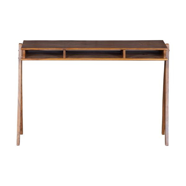 BePureHome Compartment Bureau - Hout Bruin