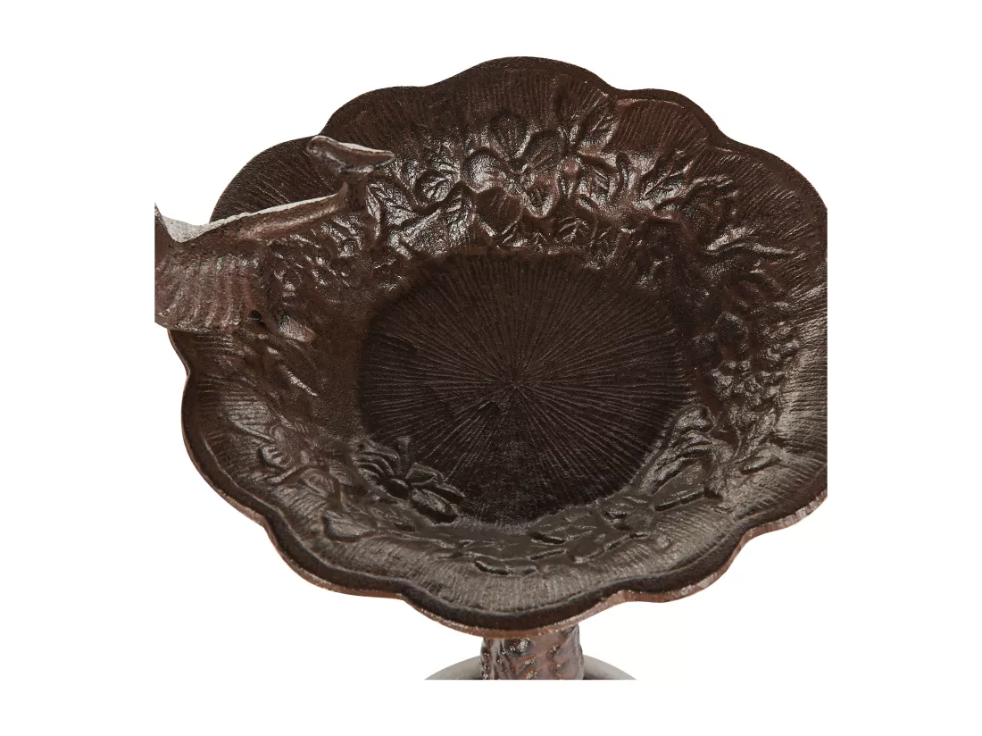 Mangeoir pour oiseaux marron LARK