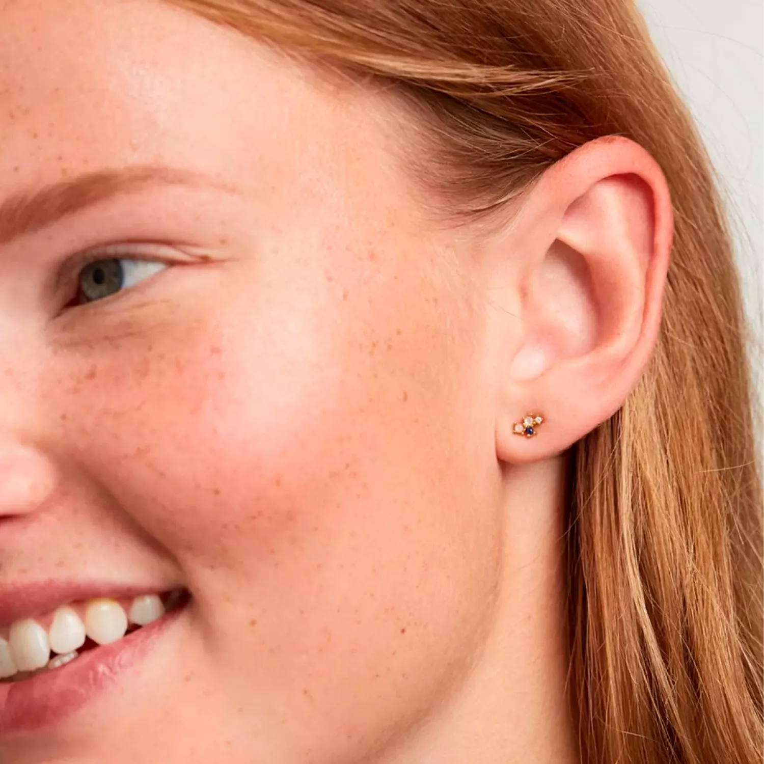 PDPAOLA Gemini Øreringe 18 kt. Forgyldt Sølv AR01-406-U
