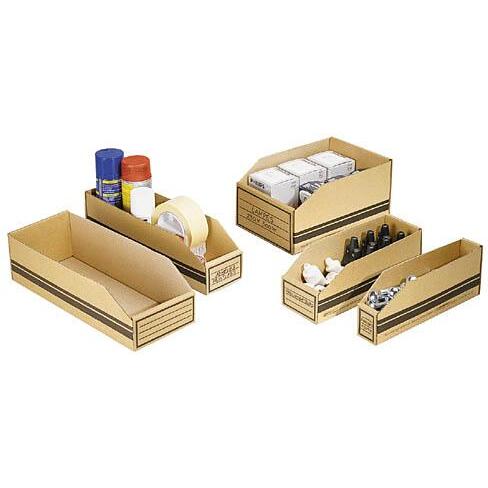Bac de stockage en carton - Lot de 50
