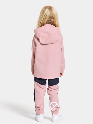 Didriksons  Bringebær Vindjakke, Soft Pink