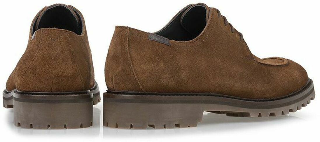 FLORIS VAN BOMMEL bruine floris van bommel veterschoenen sfm-30281