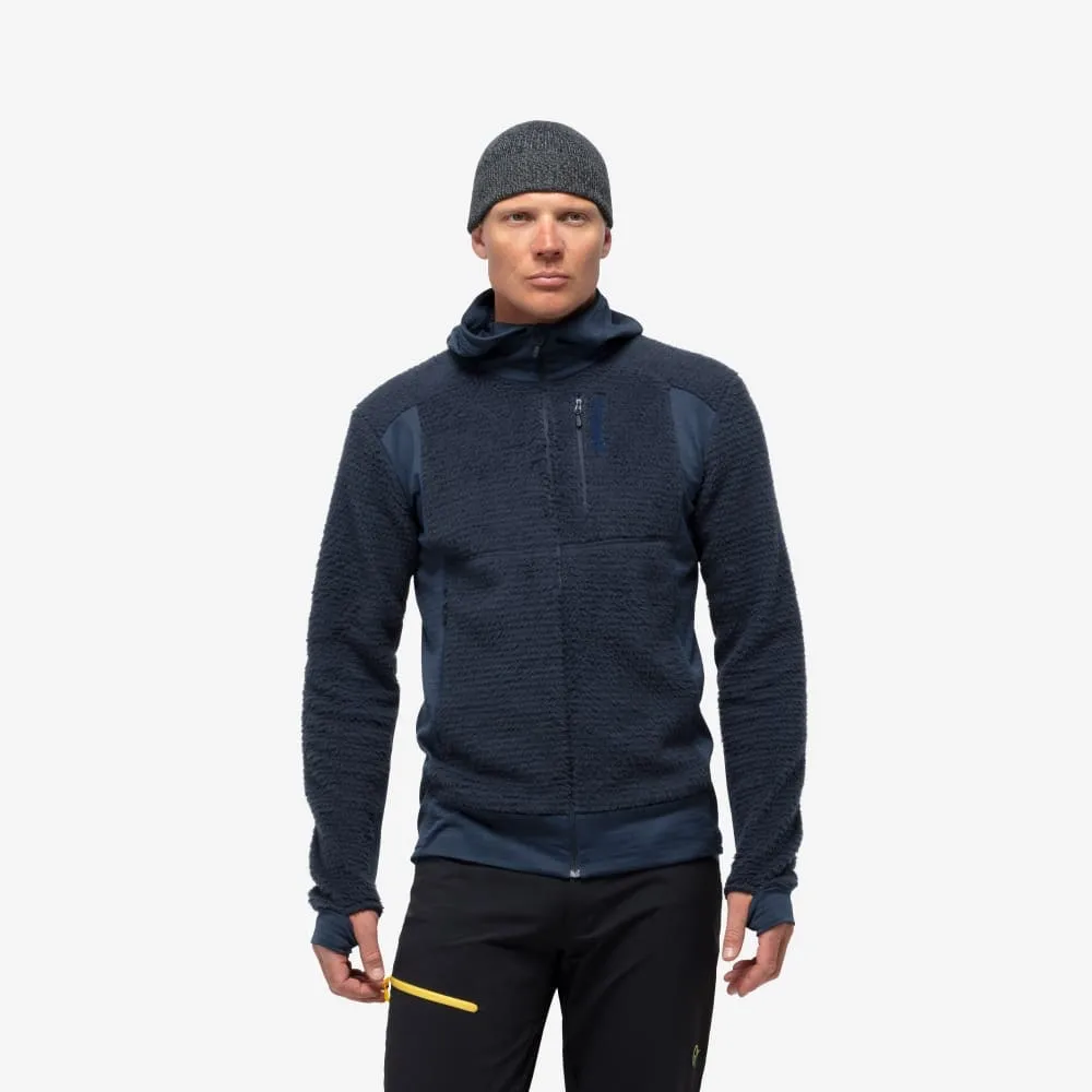 Norrøna Men's Falketind Alpha120 Zip Hood Indigo Night Blue