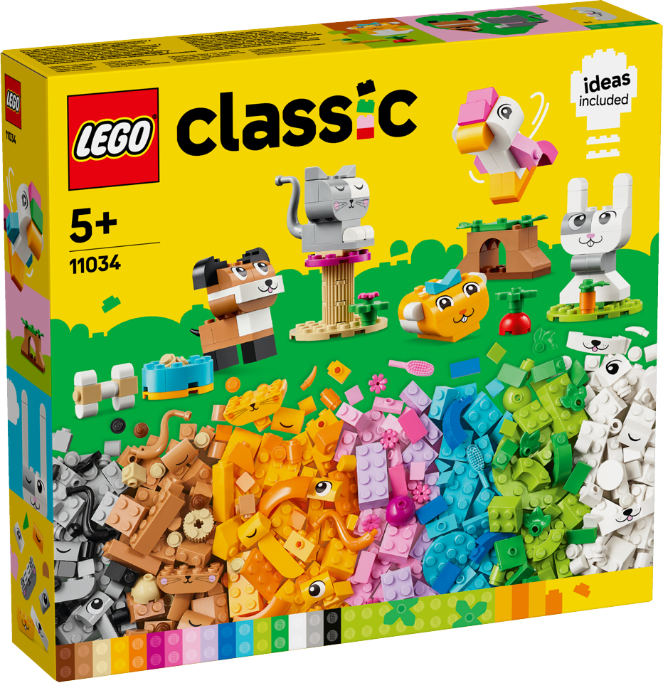 LEGO Classic - Kreative kæledyr (11034)
