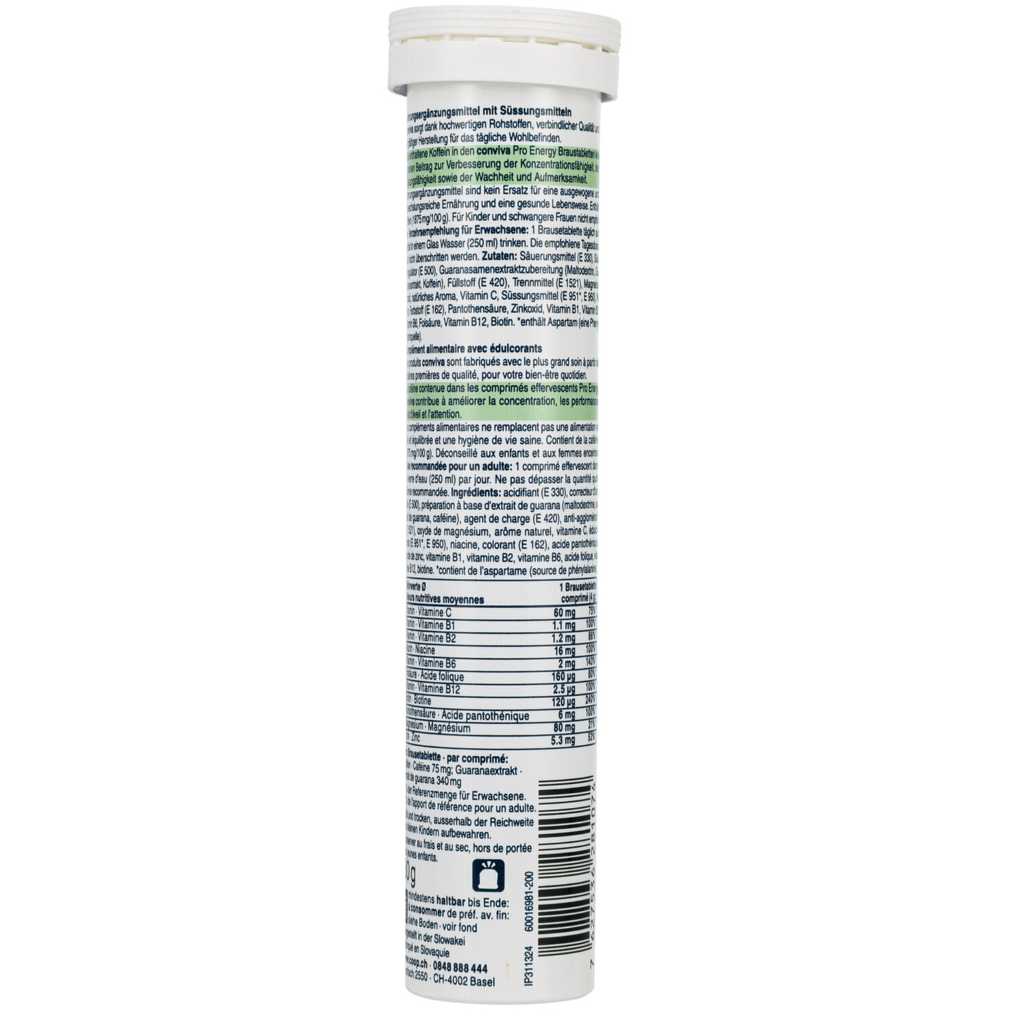 conviva Pro Energy Brausetabletten 20 Stück