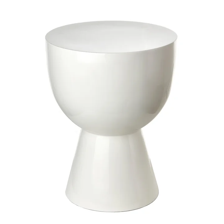 Pols Potten - Tip Tap Hocker, H 46 cm, weiss