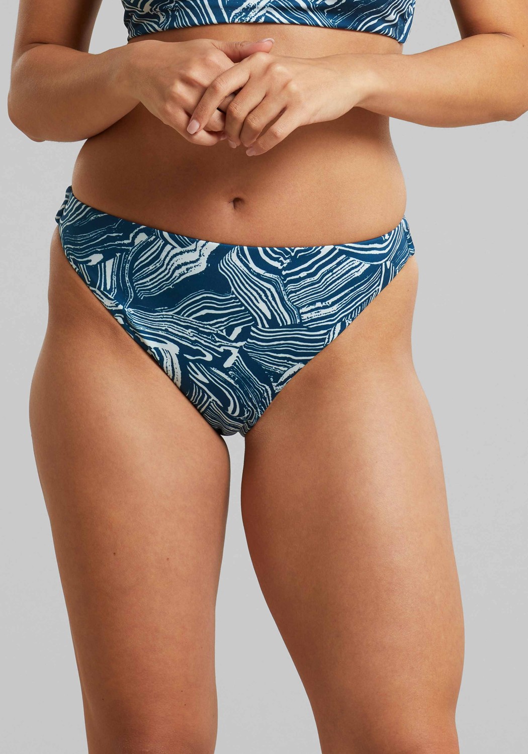 Dedicated Bikini Bottom Sanda Clay Swirl Blue