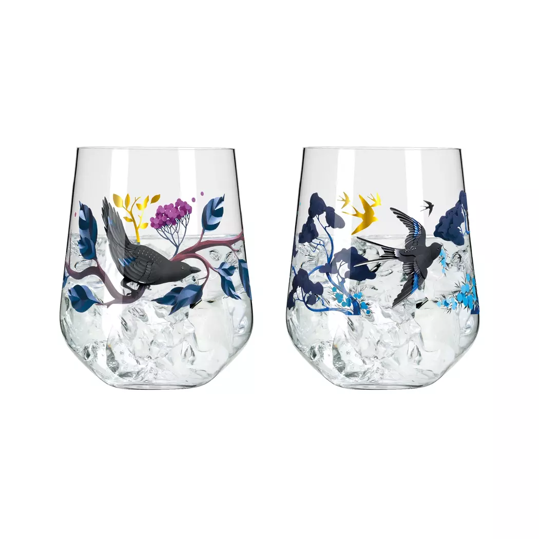 Gläserset - Gin Botanic Glamour 2tlg.