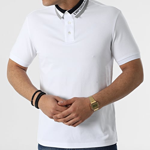 Polo A Manches Courtes 3L1FAQ-1JPTZ Blanc