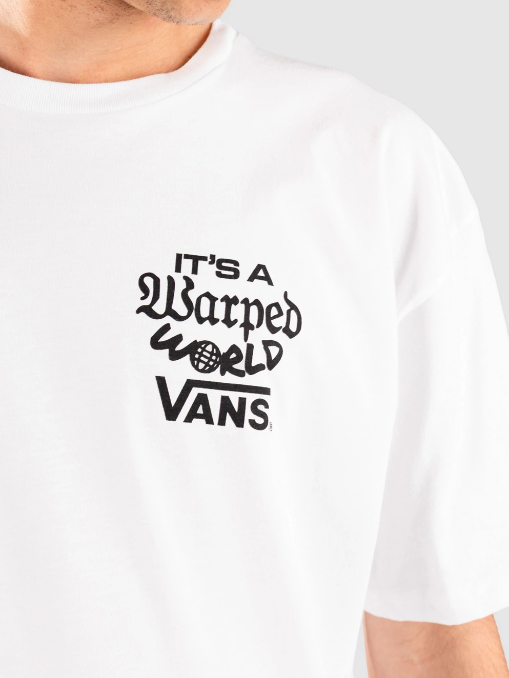 Vans Warped World T-Shirt white