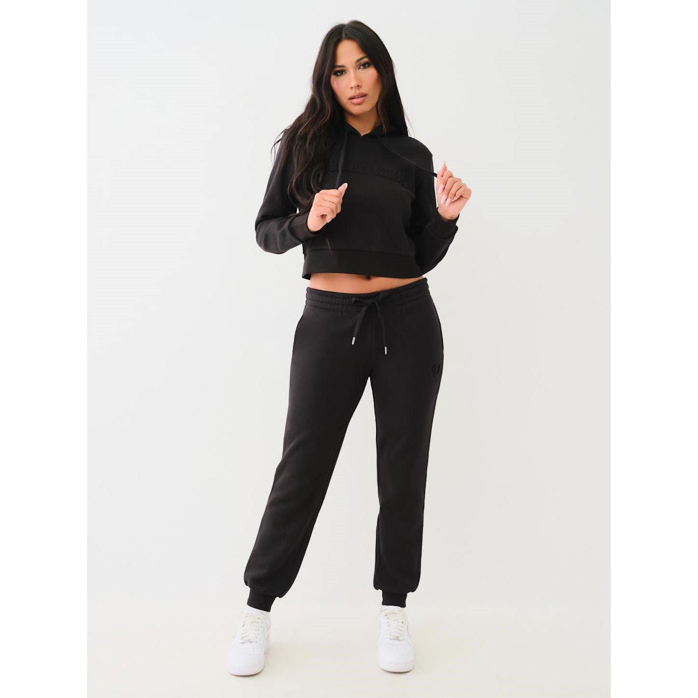 True Religion TR Mid Rise Jogging Bottoms Womens