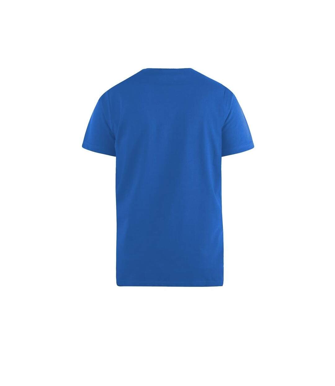 Duke - T-shirt col V SIGNATURE-2 - Homme (Bleu) - UTDC167