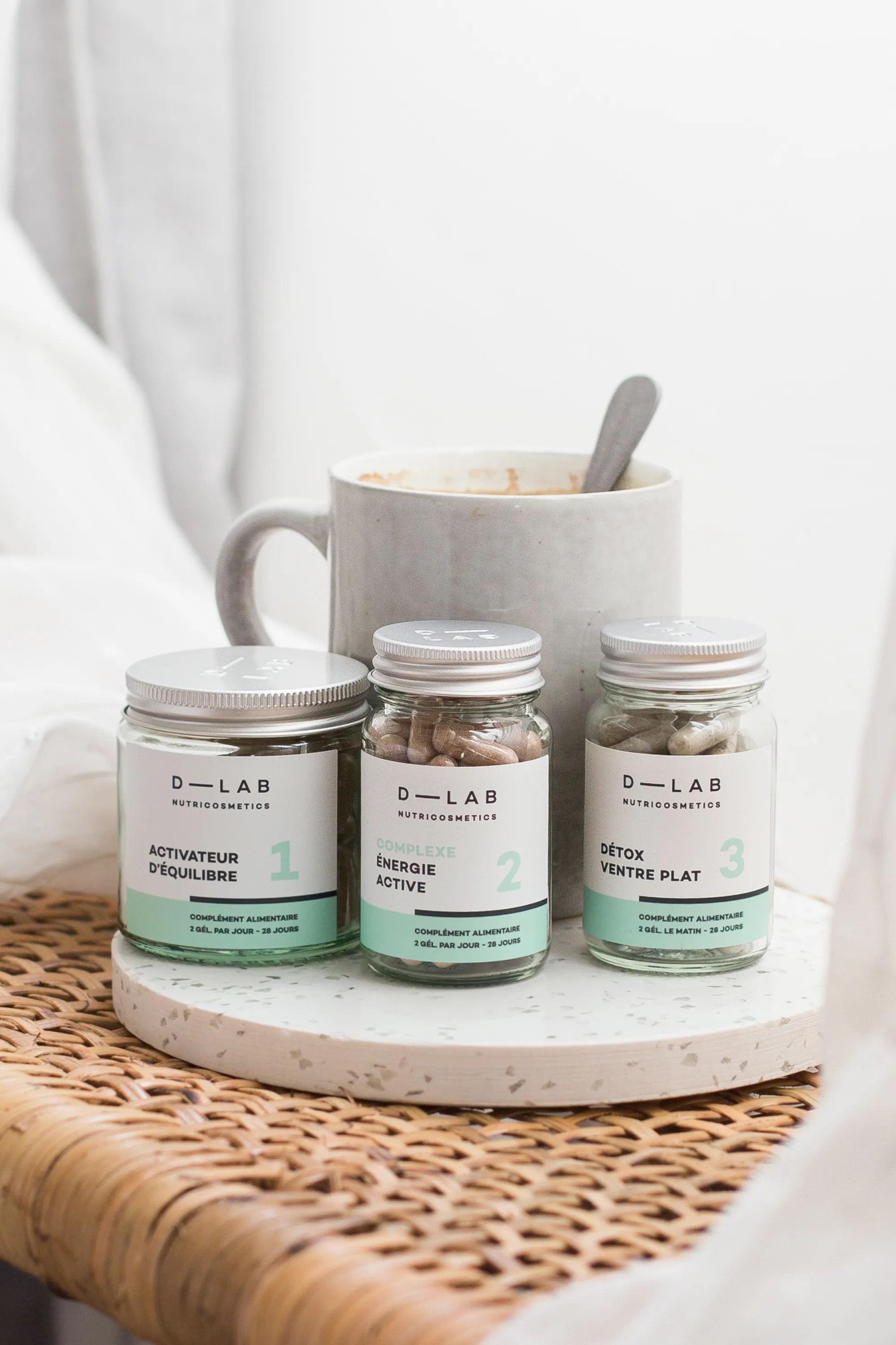 D-LAB Nutricosmetics Compléments alimentaires Programme Ventre-Plat-141.2 g