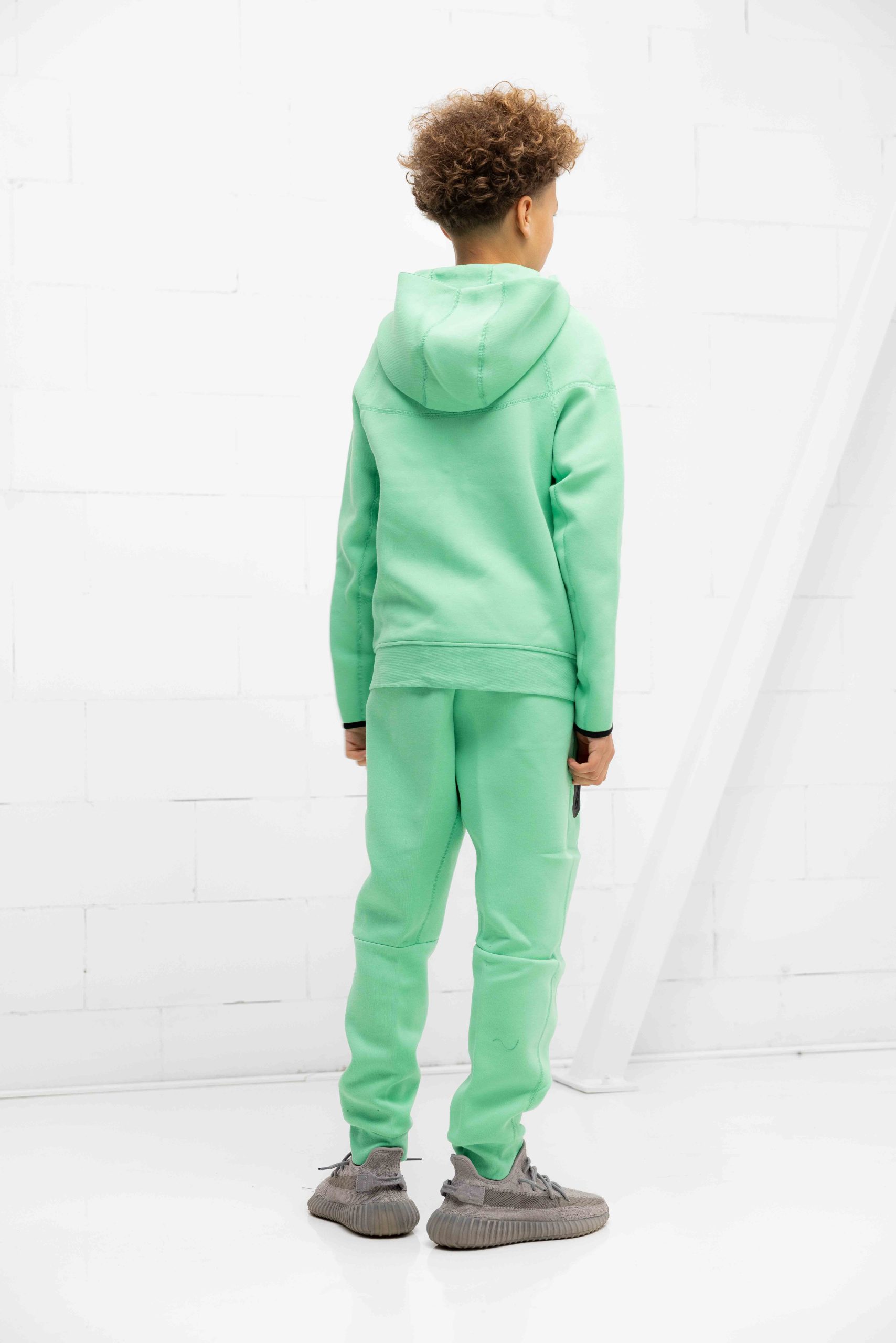 Nike Tech Fleece Trainingspak Kids Groen