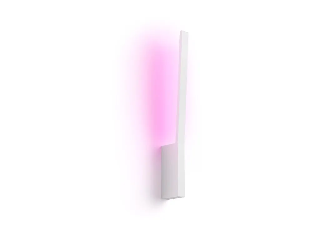 Philips Hue White and Color Ambiance Liane - Væglampe - LED - 12.2 W - klasse G - 16 millioner farver/varmt til køligt hvidt lys - 2000-6500 K - hvid