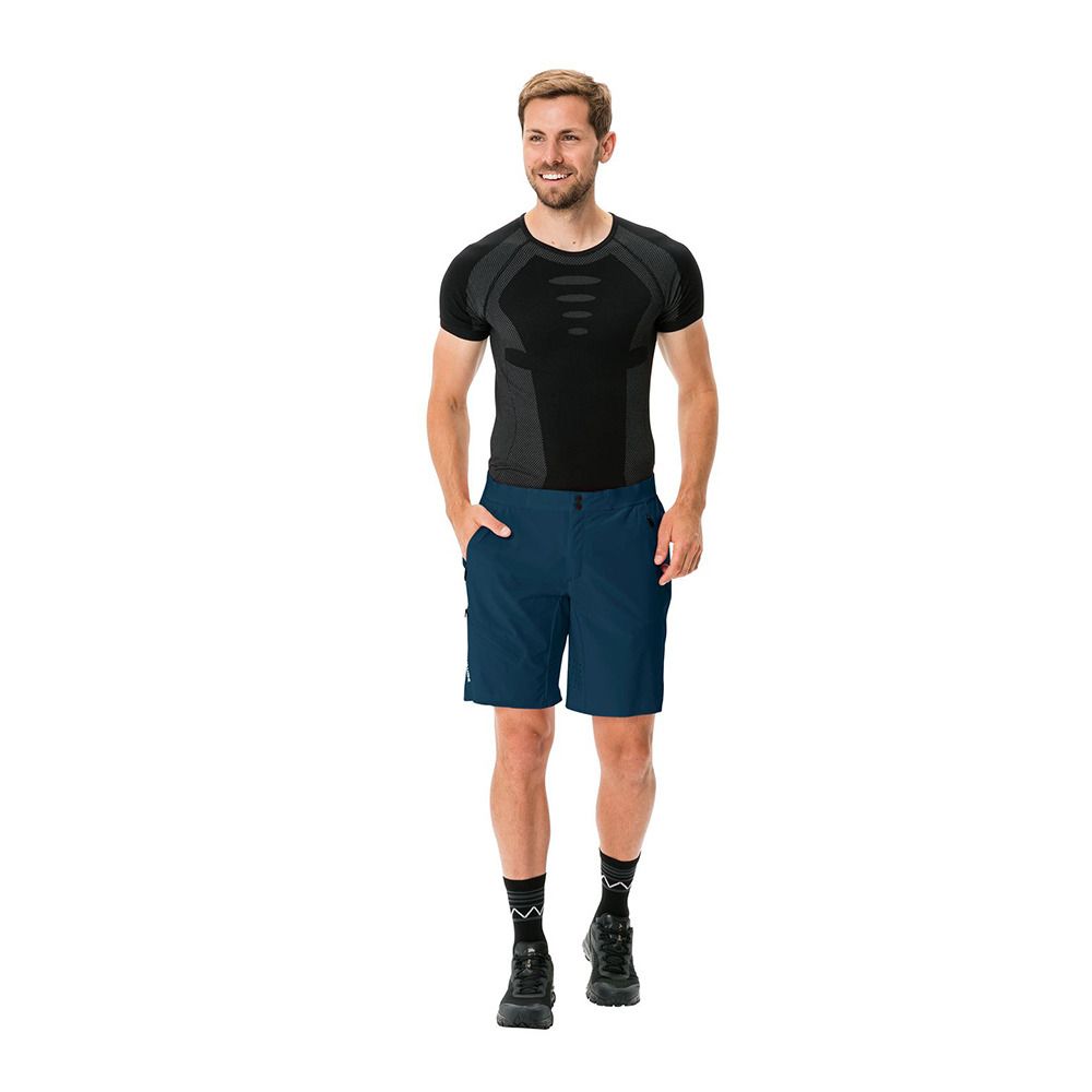 Vaude SCOPI - Short Homme dark sea uni