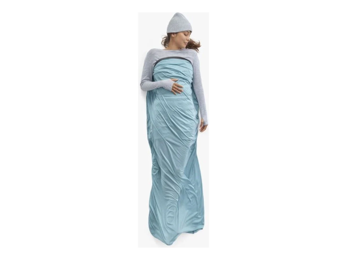 Sea To Summit Comfort Blend Rectangular lakenzak - Blue