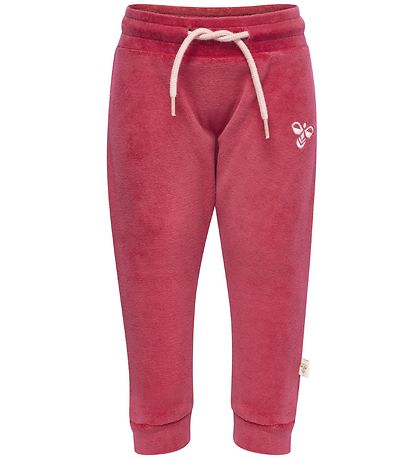 Hummel Hosen - Velours - Dunkelrosa