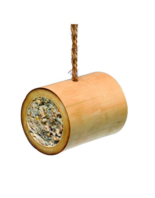 Coco-Bird Bamboo Tube - Voer - 10x8x8 cm 320 g
