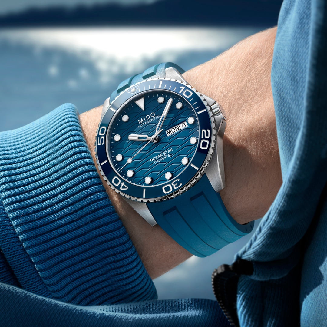 Mido Ocean Star 200C Automatik Blau