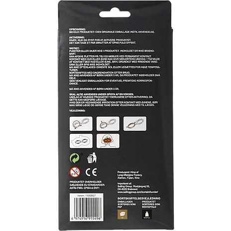 Halloween glow maske - flere varianter - assorteret