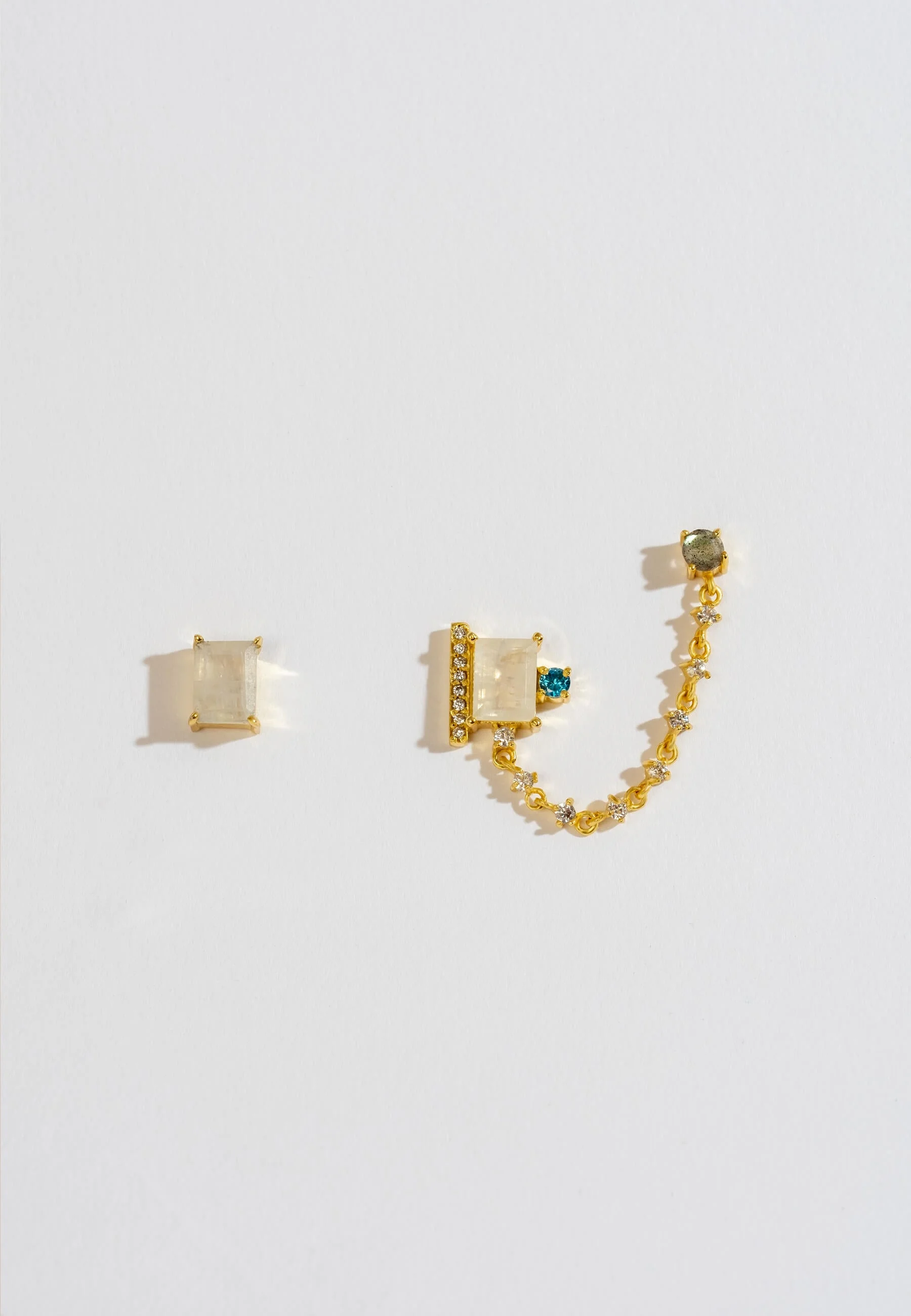 LERA - Boucles d'oreilles | Bleu