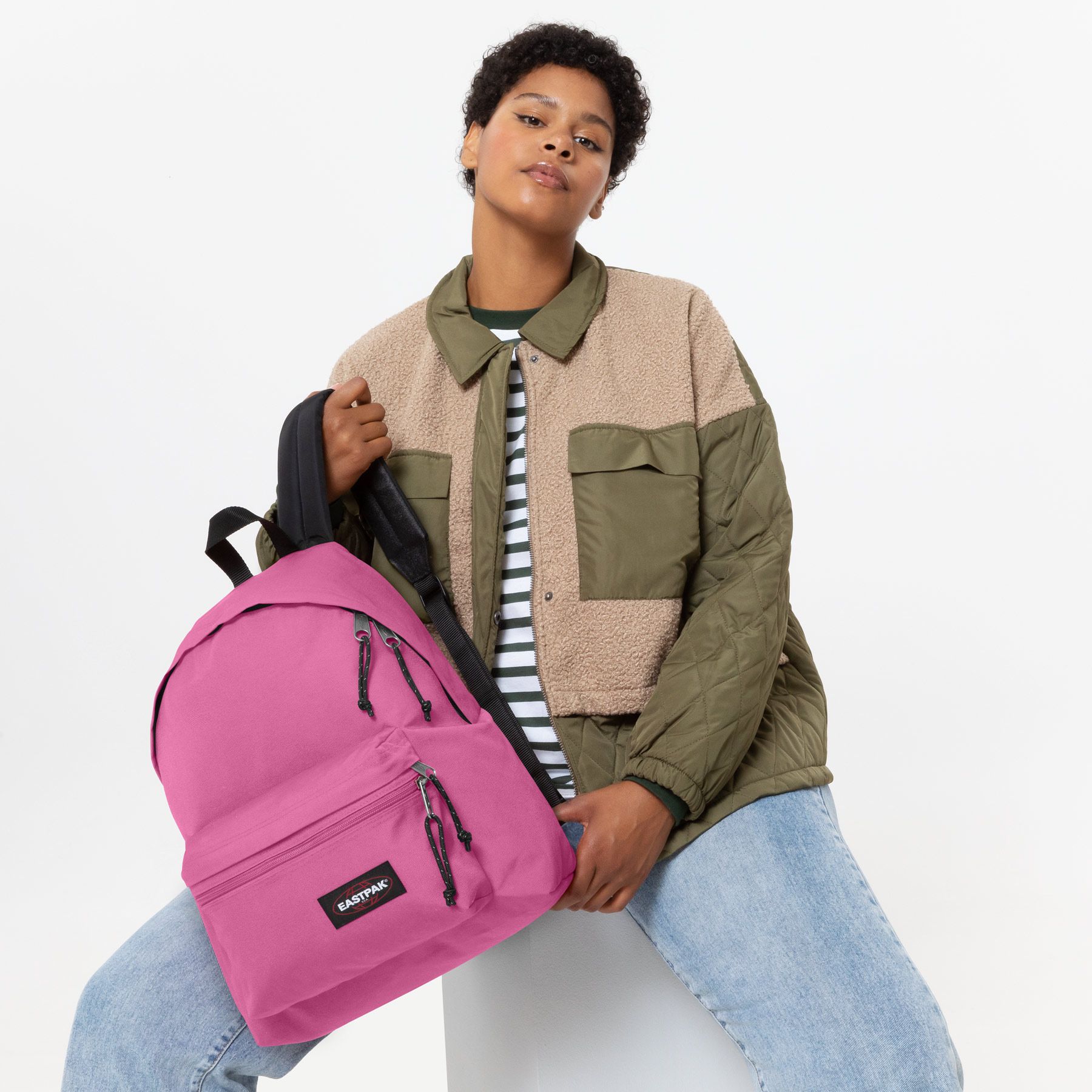 Padded Zippl'R + Panoramic Pink