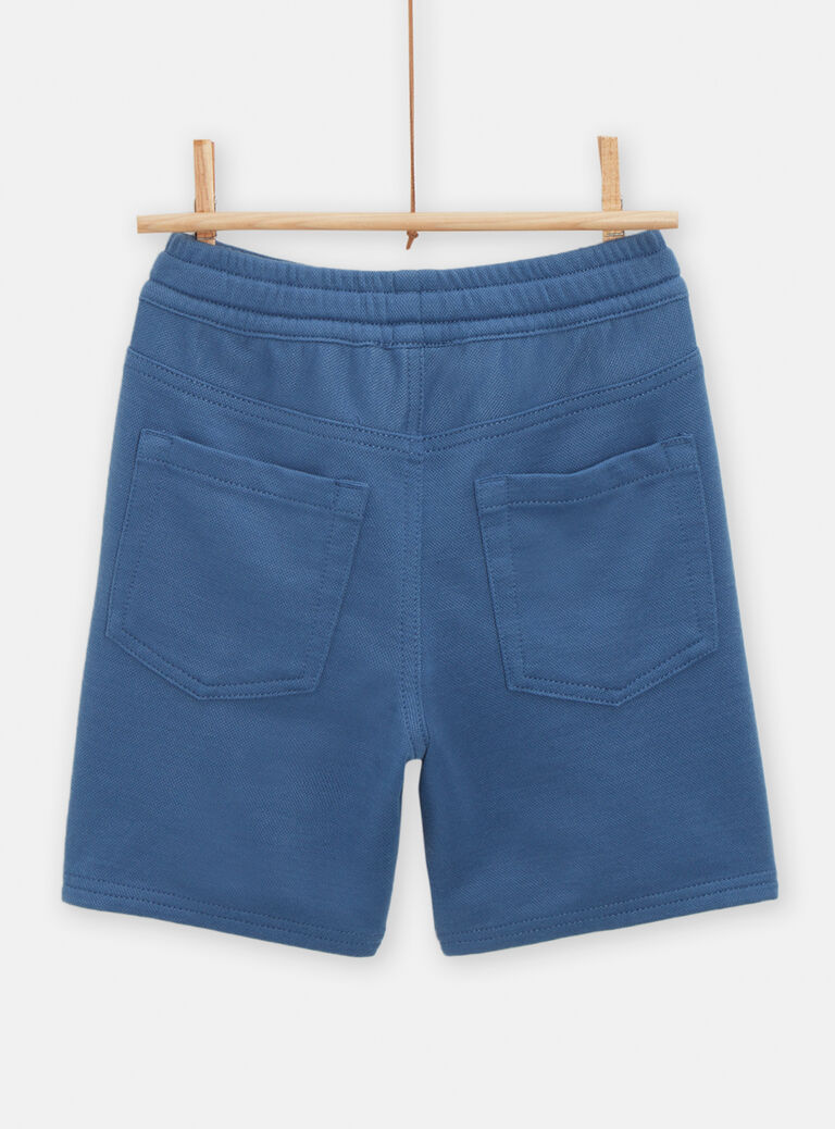 Bermuda bleu pour garçon