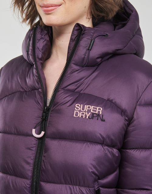 Superdry - SPORTS PUFFER BOMBER JACKET - Violet
